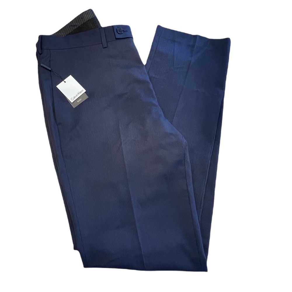 *NEW* Men’s Dark Blue Calvin Klein Dress Pants With Tags